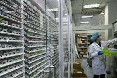 資料圖:自動分藥系統(圖文無關)中新社記者 佟郁 攝